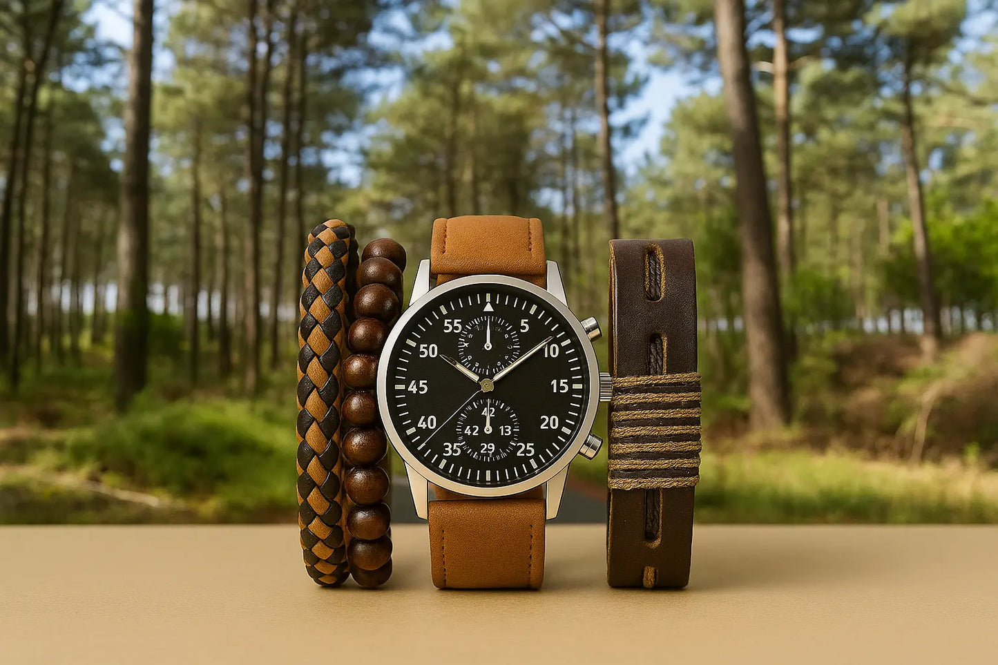 Capbreton - Ensemble Montre Bracelet Homme boutique montre
