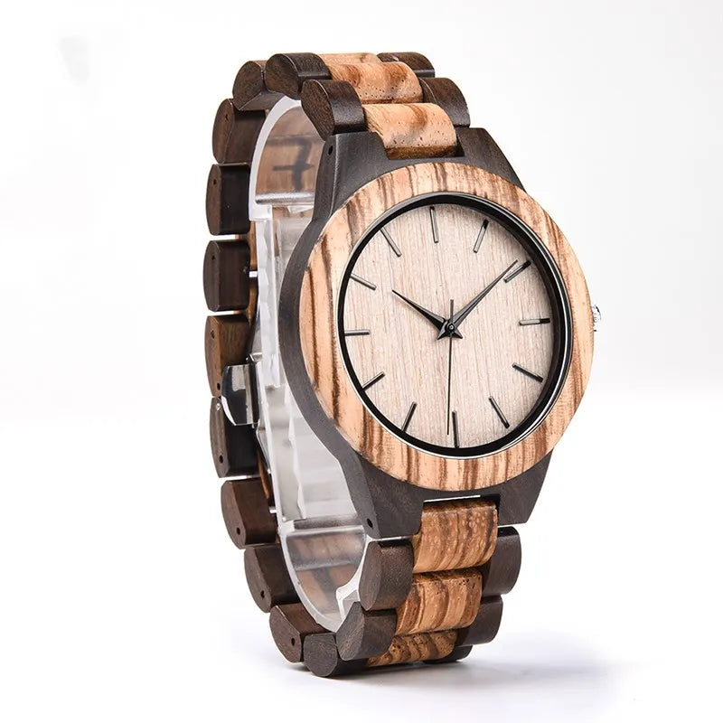 Hendaye - Montre en Bois Femme