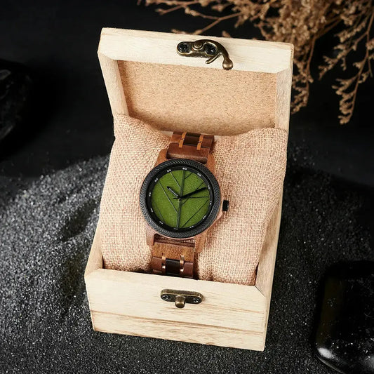 L'Heure du sud Montre pour Homme en Bois - Mont de Marsan