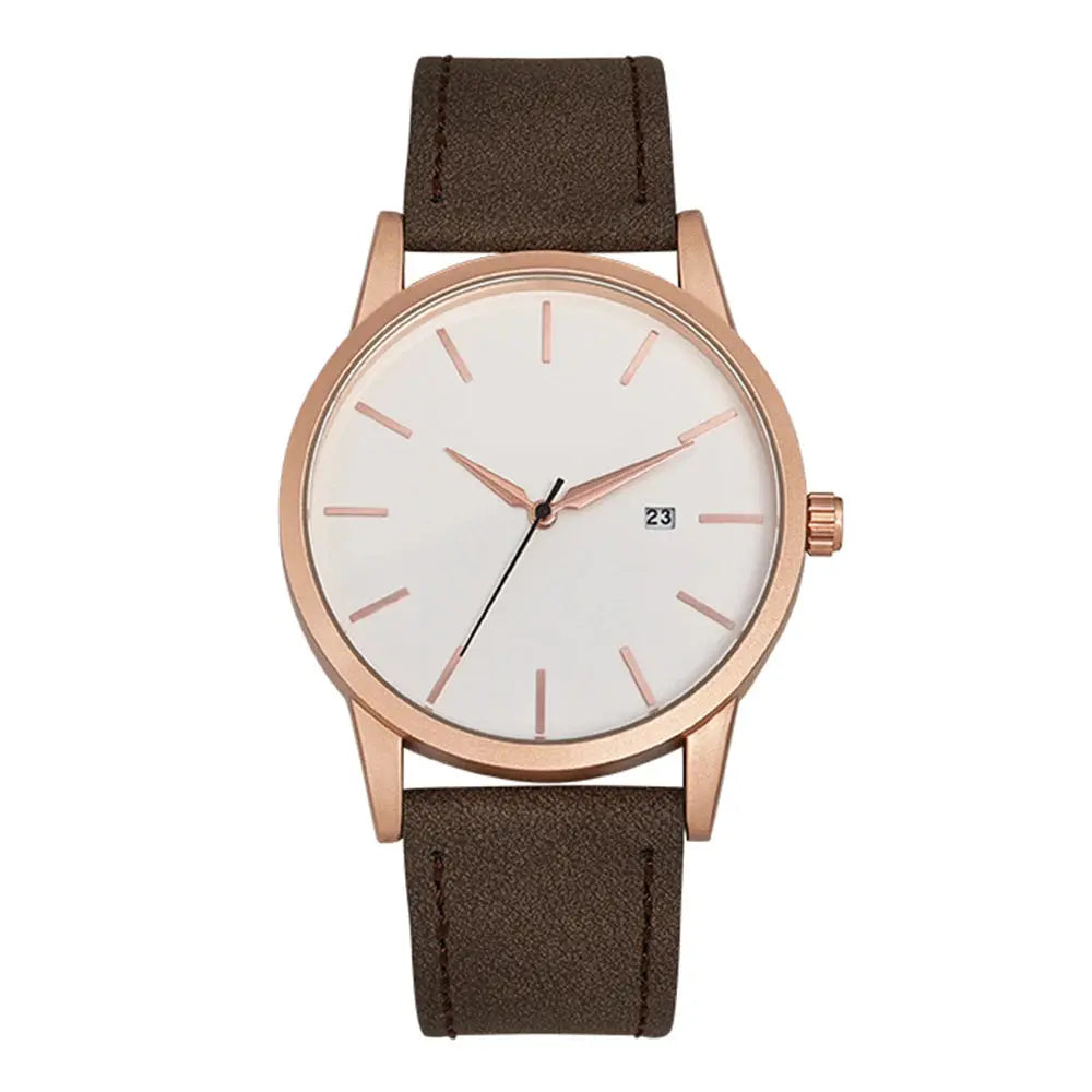 Montre pour Homme bracelet Cuir - Léon boutique montre
