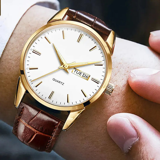 Montre Homme marron Cuir - Anglet boutique montre