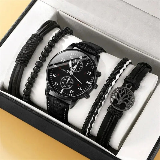 Ensemble Montre et Bracelet Homme - Lit et Mixe boutique montre