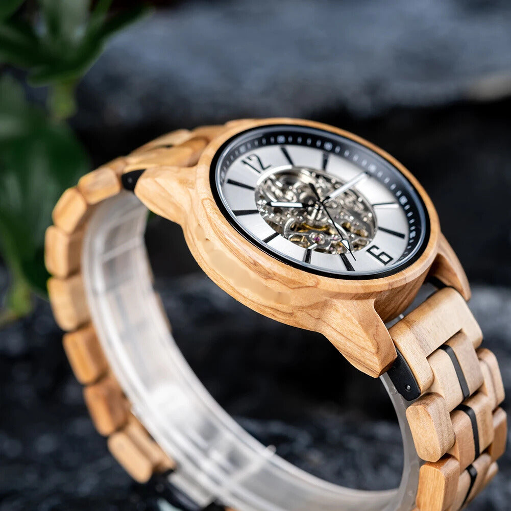 Montre en Bois Automatique - Soulac sur Mer