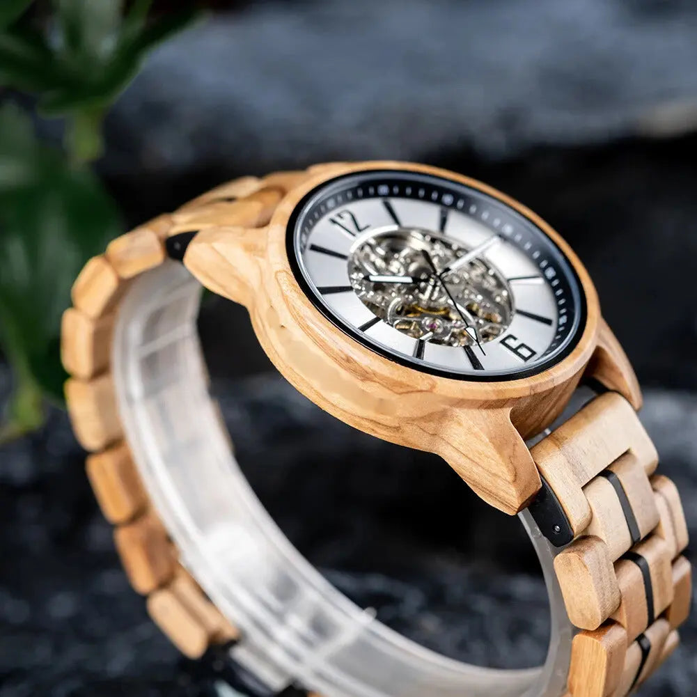 Montre en Bois Automatique - Soulac sur Mer boutique montre