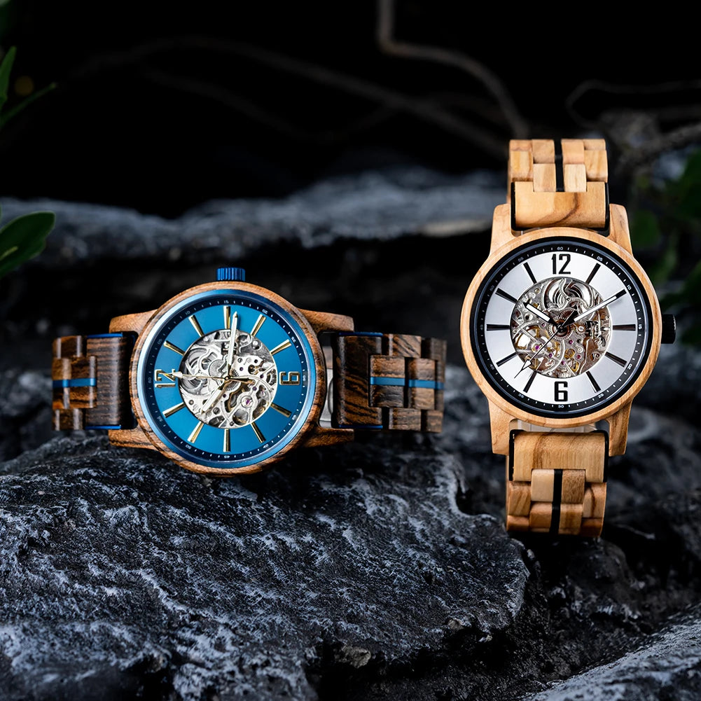 Montre en Bois Automatique - Soulac sur Mer