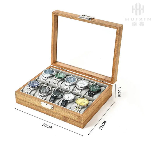 Boite de Montres - 10 Emplacements L'Heure du sud