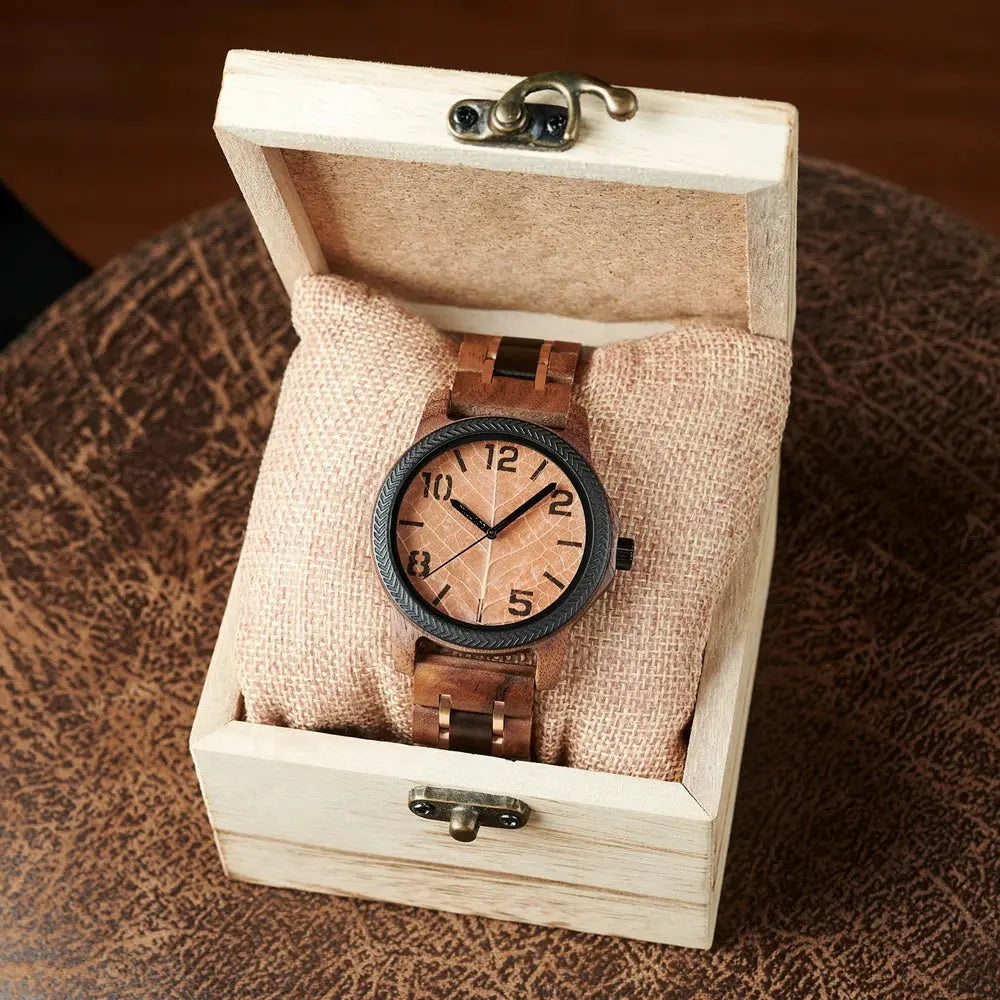 boite a montre en bois homme - Saint Sever L'Heure du sud
