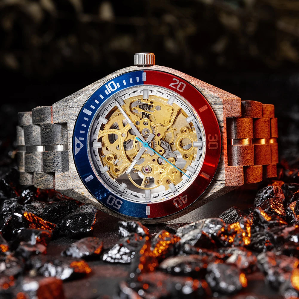Montres en Bois Homme - Carcans Plage