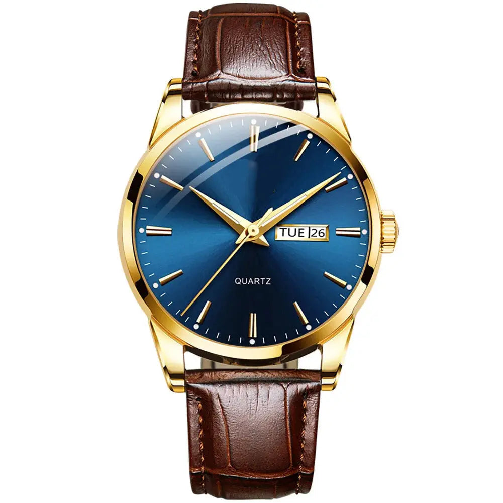 Montre Homme bracelet en Cuir - Bidart boutique montre