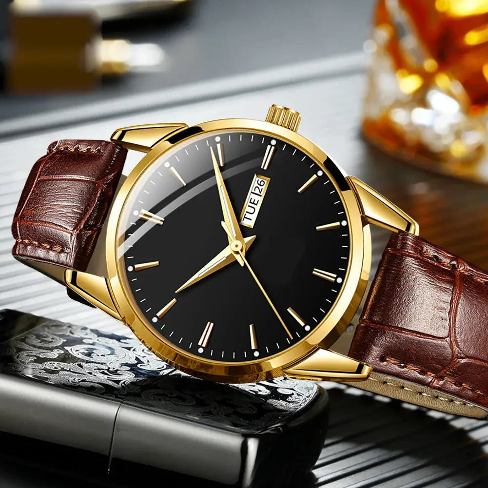 Montre Homme bracelet Cuir marron - Bayonne boutique montre