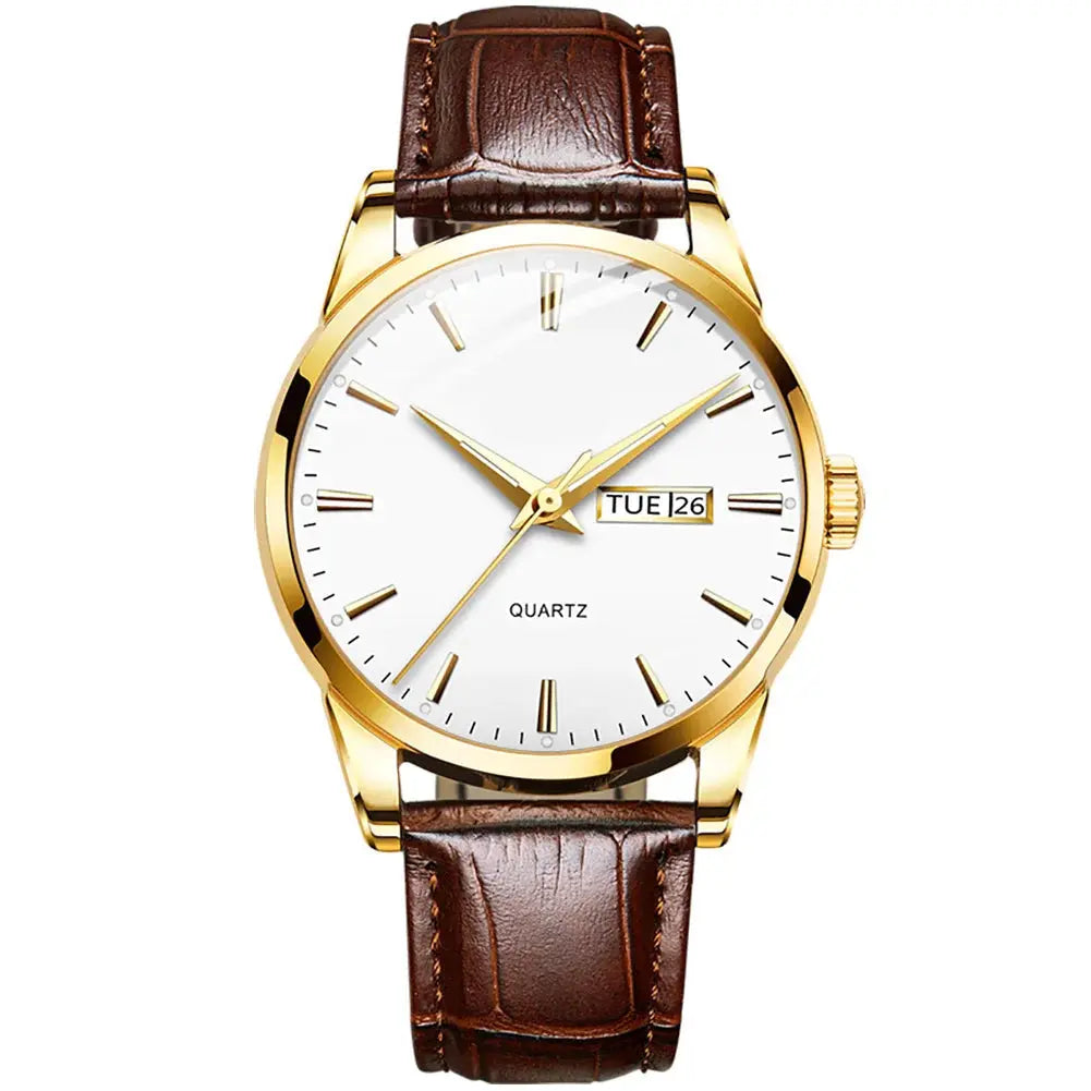 Montre Homme marron Cuir - Anglet boutique montre