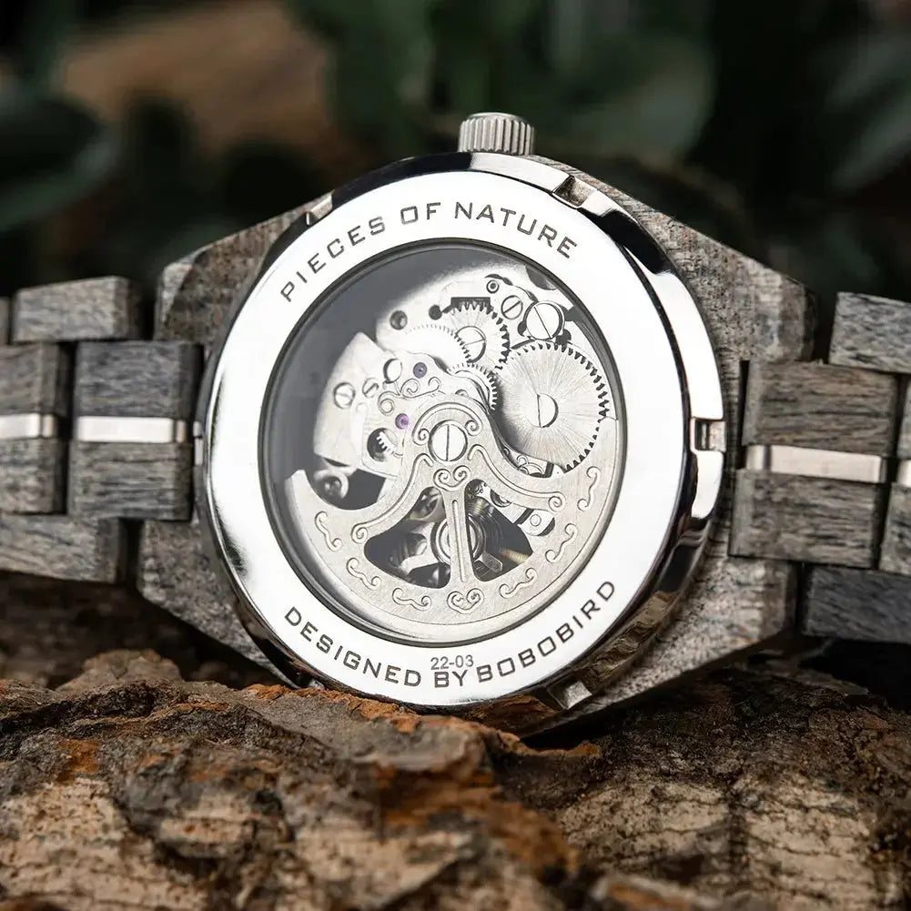 L'Heure du sud Montres en Bois Homme - Carcans Plage