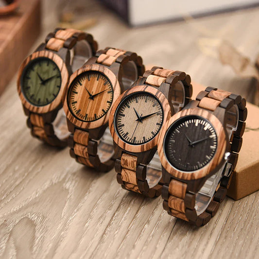 montre bois homme
