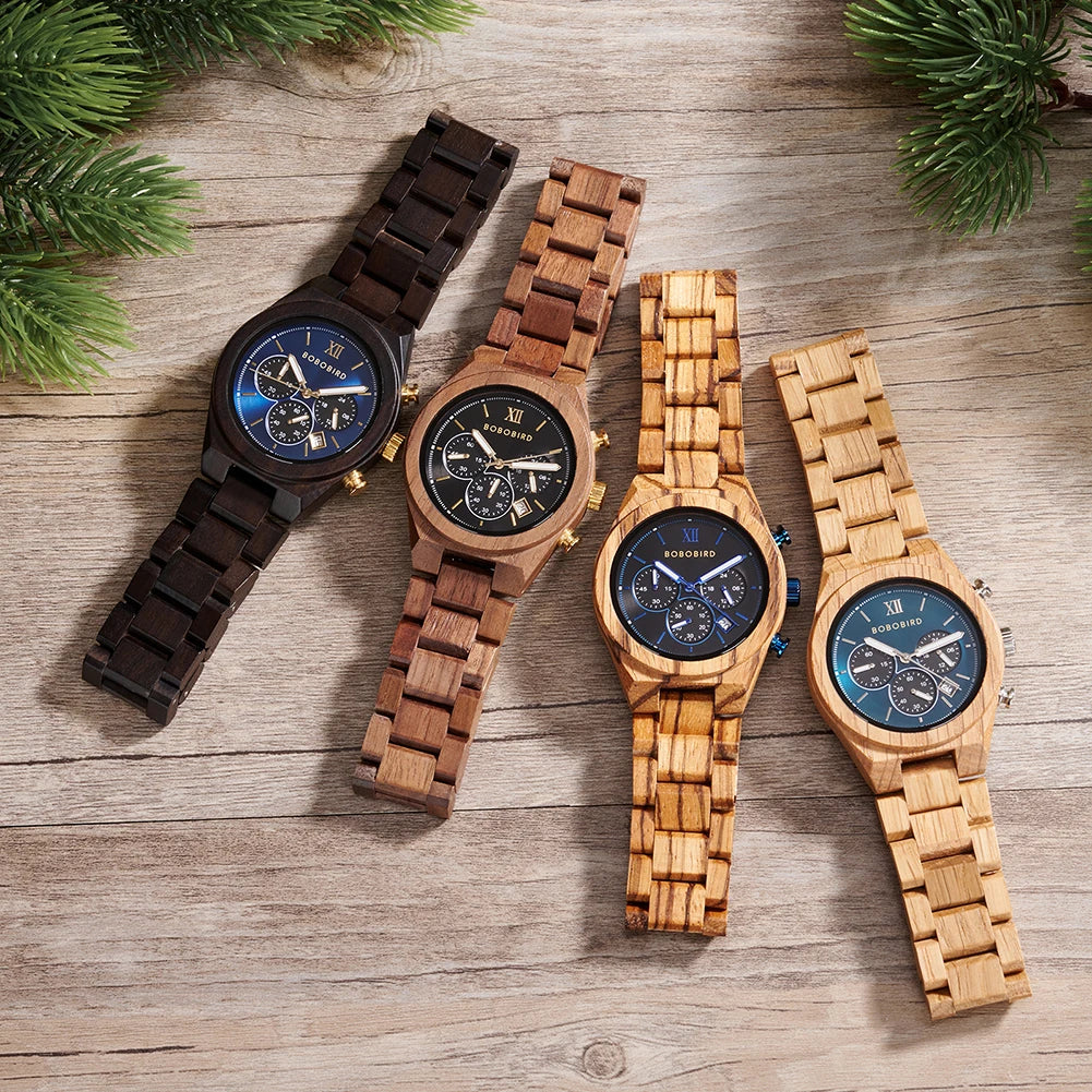 montre en bois L'Heure du Sud