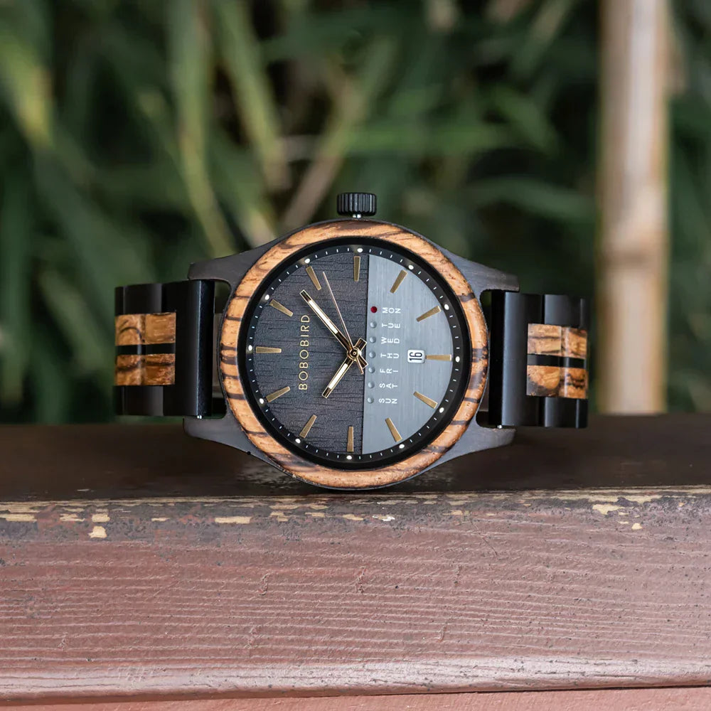 Quelle montre en bois choisir L'Heure du sud