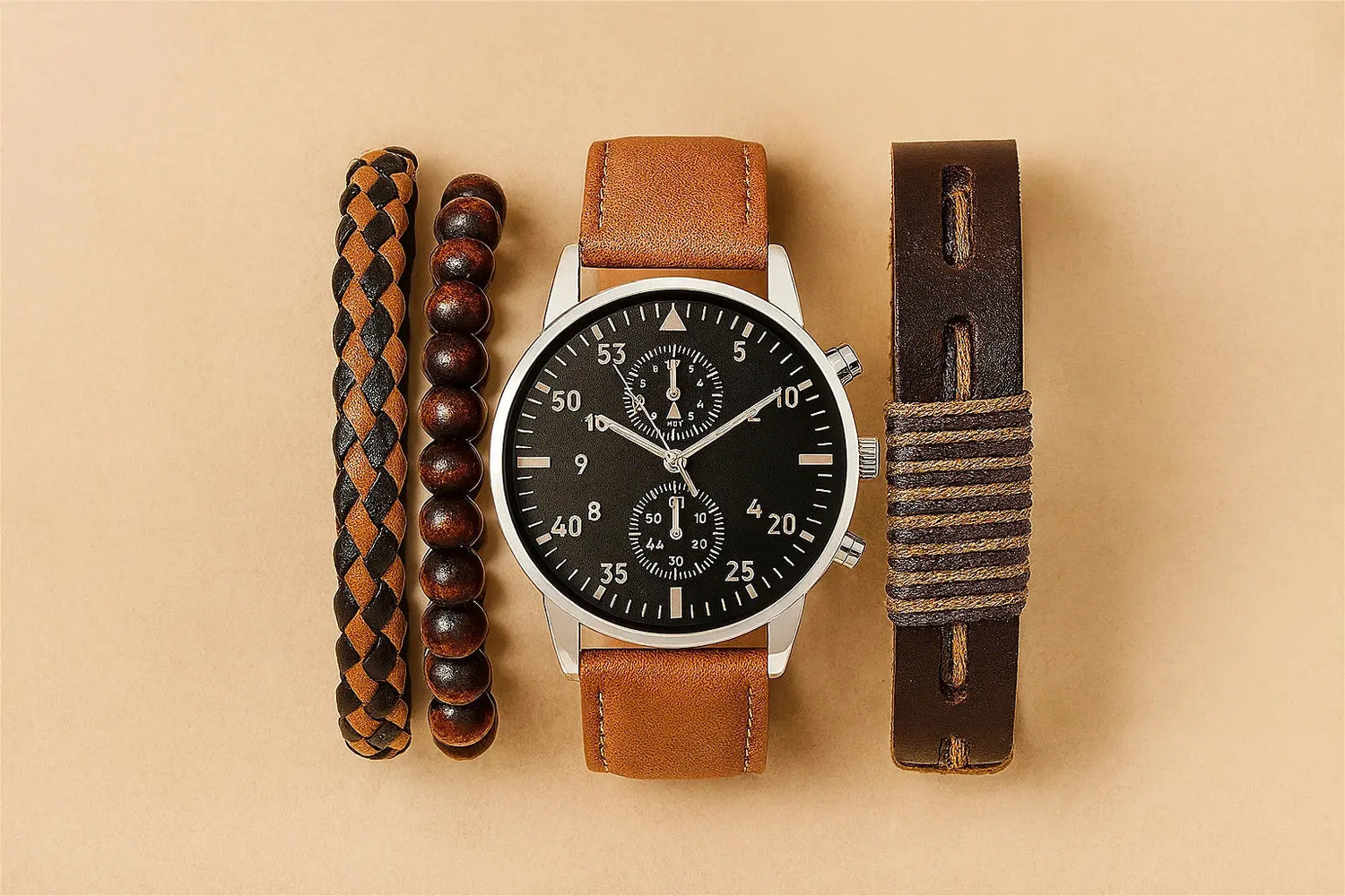 ensemble montre bracelet