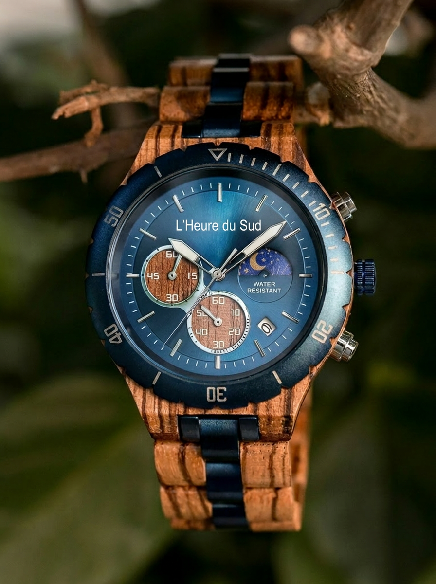 Montre en Bois pour Homme