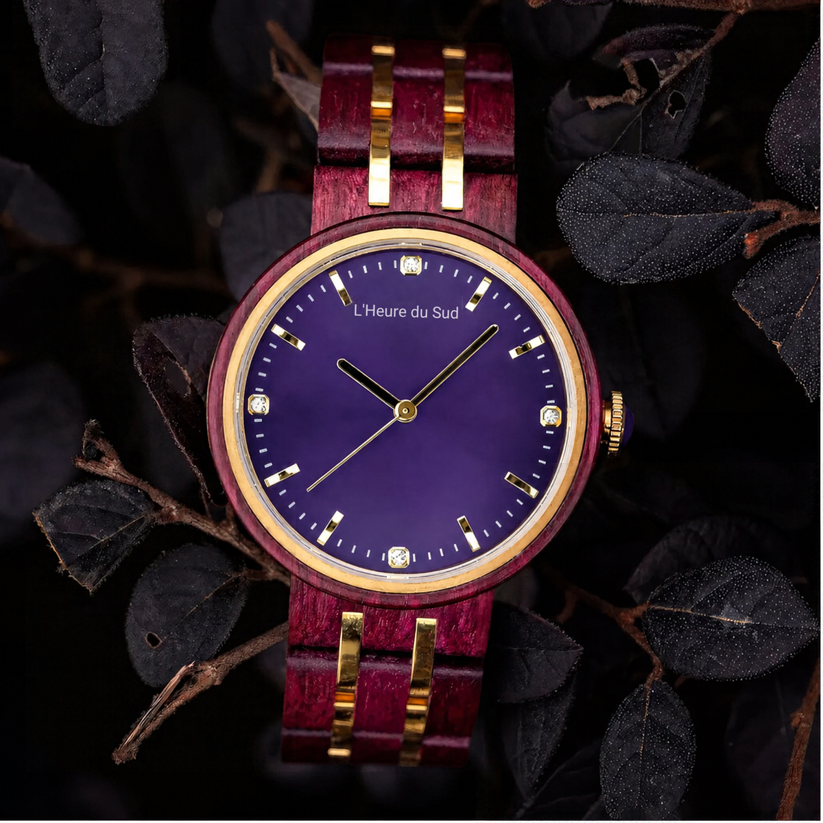 Montre en Bois chic pour Femme - Biarritz
