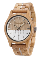 Montre en Bois clair Homme - Lacanau