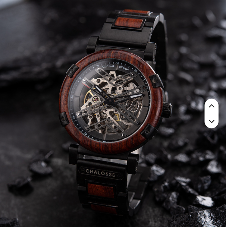 Montre en Bois Automatique - La Chalosse