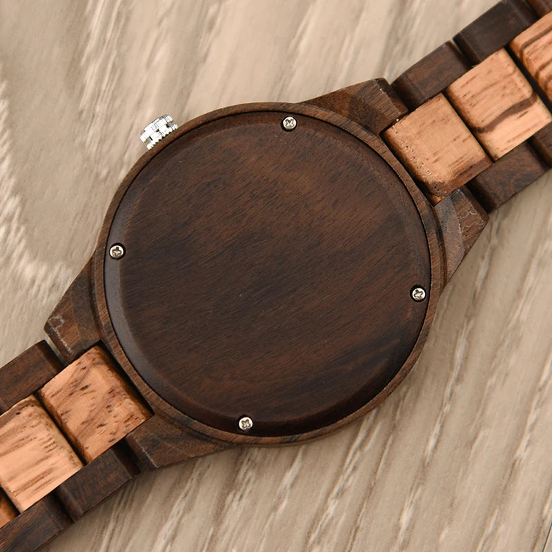 Hendaye - Montre en Bois Femme