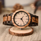 Hendaye - Montre en Bois Femme L'Heure du sud
