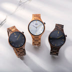  L'Heure du sud BOBOBIRD & KINGNOW Luxury Men's Quartz Real Wood Wristwatch High-End Man Wood Watch Custom Vintage Watch Gift for Women & Men