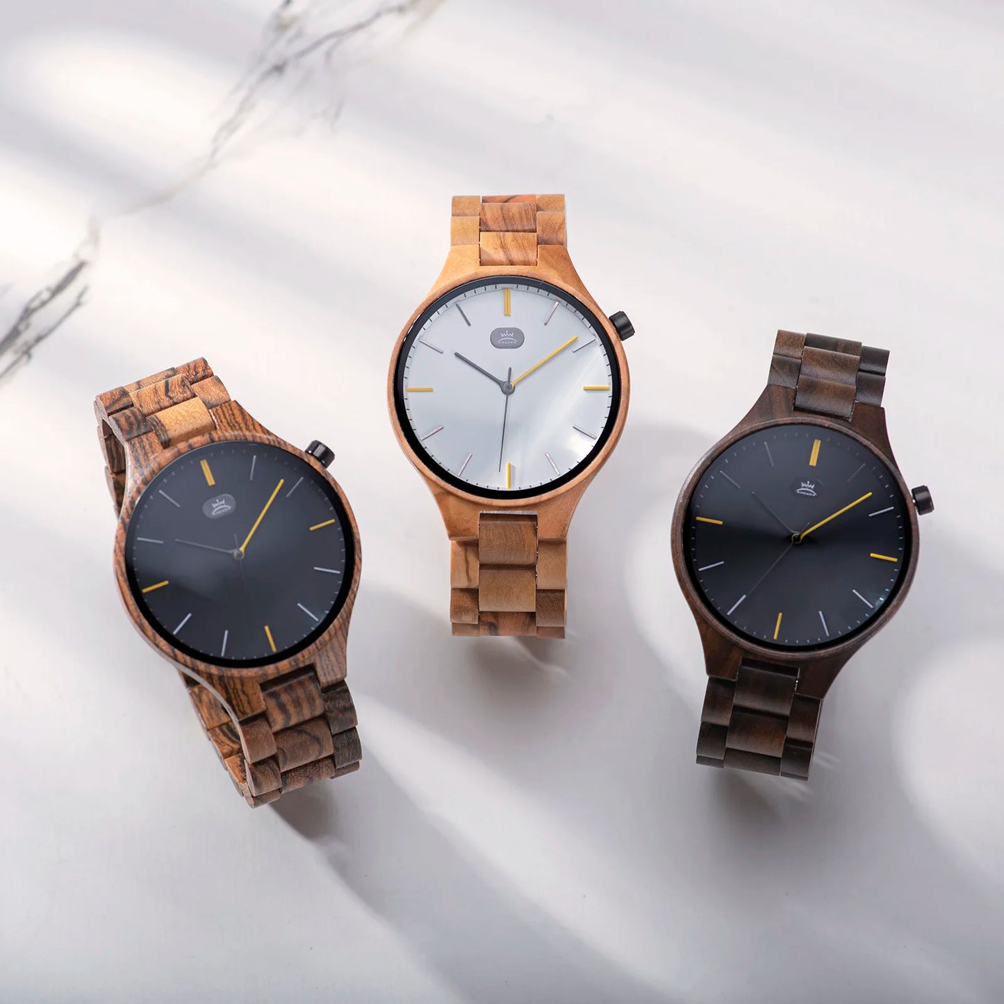  L'Heure du sud BOBOBIRD & KINGNOW Luxury Men's Quartz Real Wood Wristwatch High-End Man Wood Watch Custom Vintage Watch Gift for Women & Men