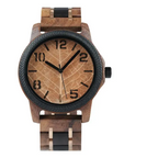 Tarnos - Montre en Bois marron Homme