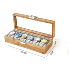 boite 6 montres - Bois L'Heure du sud