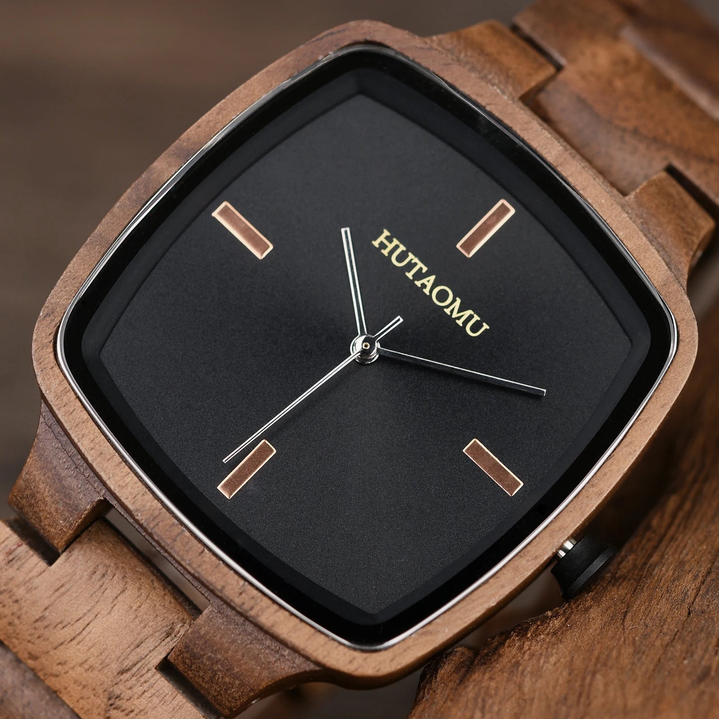  L'Heure du sud DODO DEER Wood Watch for Men and Women reloj hombre gift custom dropshipping