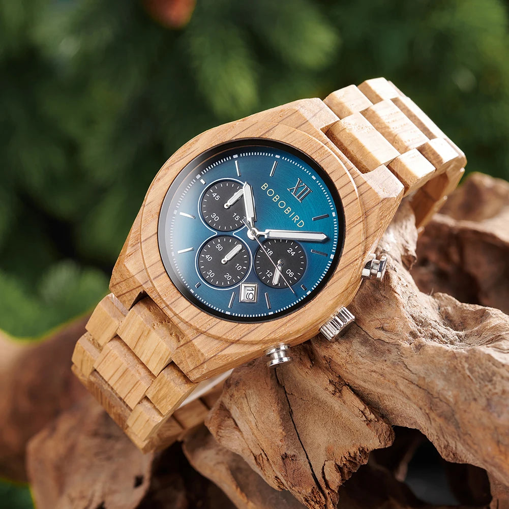 Montre en Bois Exotique - Mezos