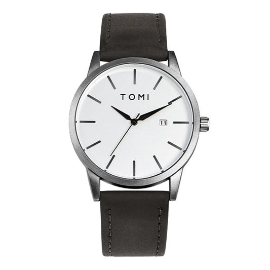 TOMI Brand Fashionable Men's Watch Luxurious Small Disc Dial Design Quartz Watch L'Heure du sud
