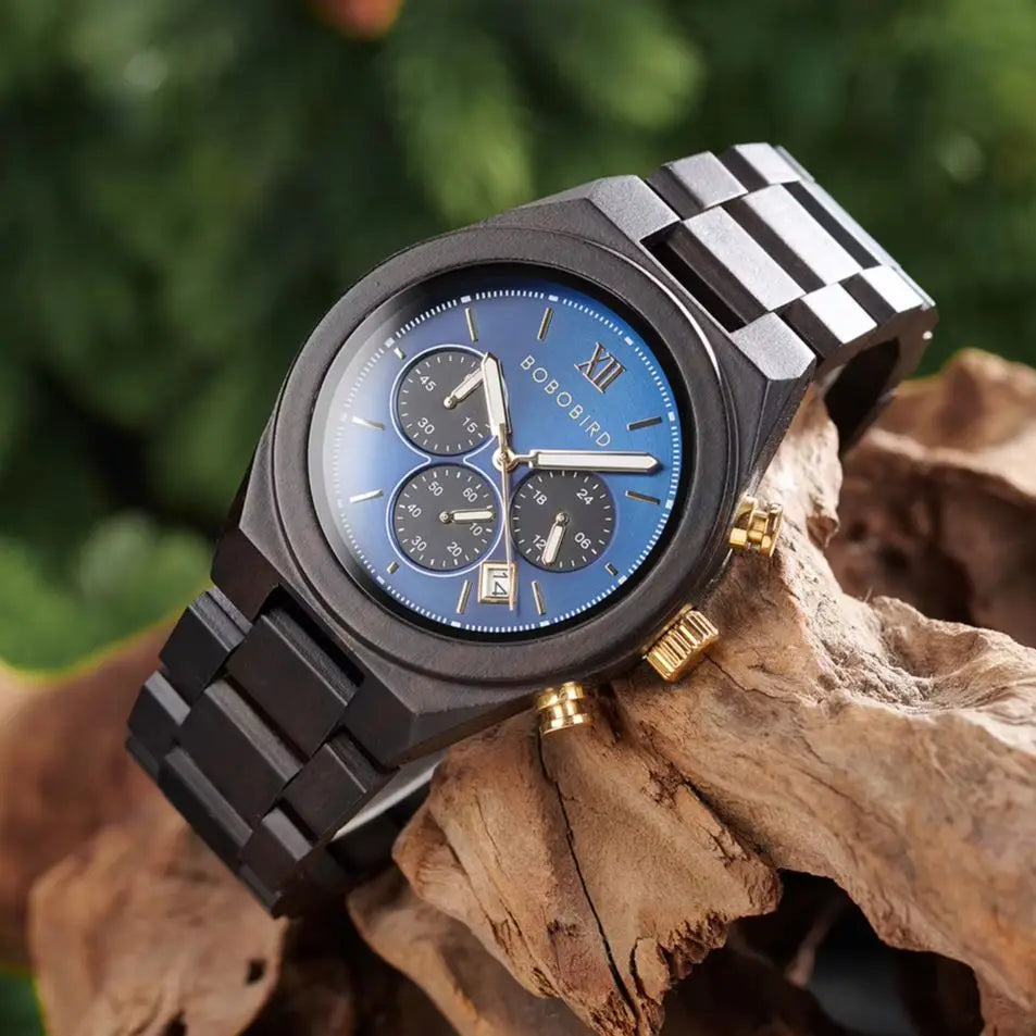 Montre en Bois d'Olivier - Bascons