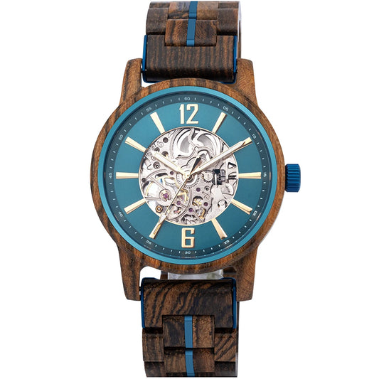 Montre en Bois Automatique Homme - Cap Ferret