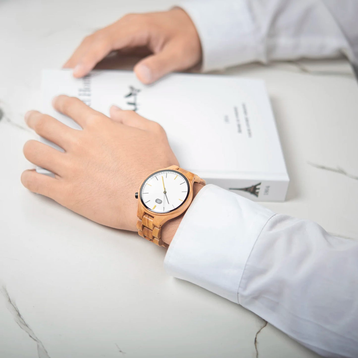  L'Heure du sud BOBOBIRD & KINGNOW Luxury Men's Quartz Real Wood Wristwatch High-End Man Wood Watch Custom Vintage Watch Gift for Women & Men