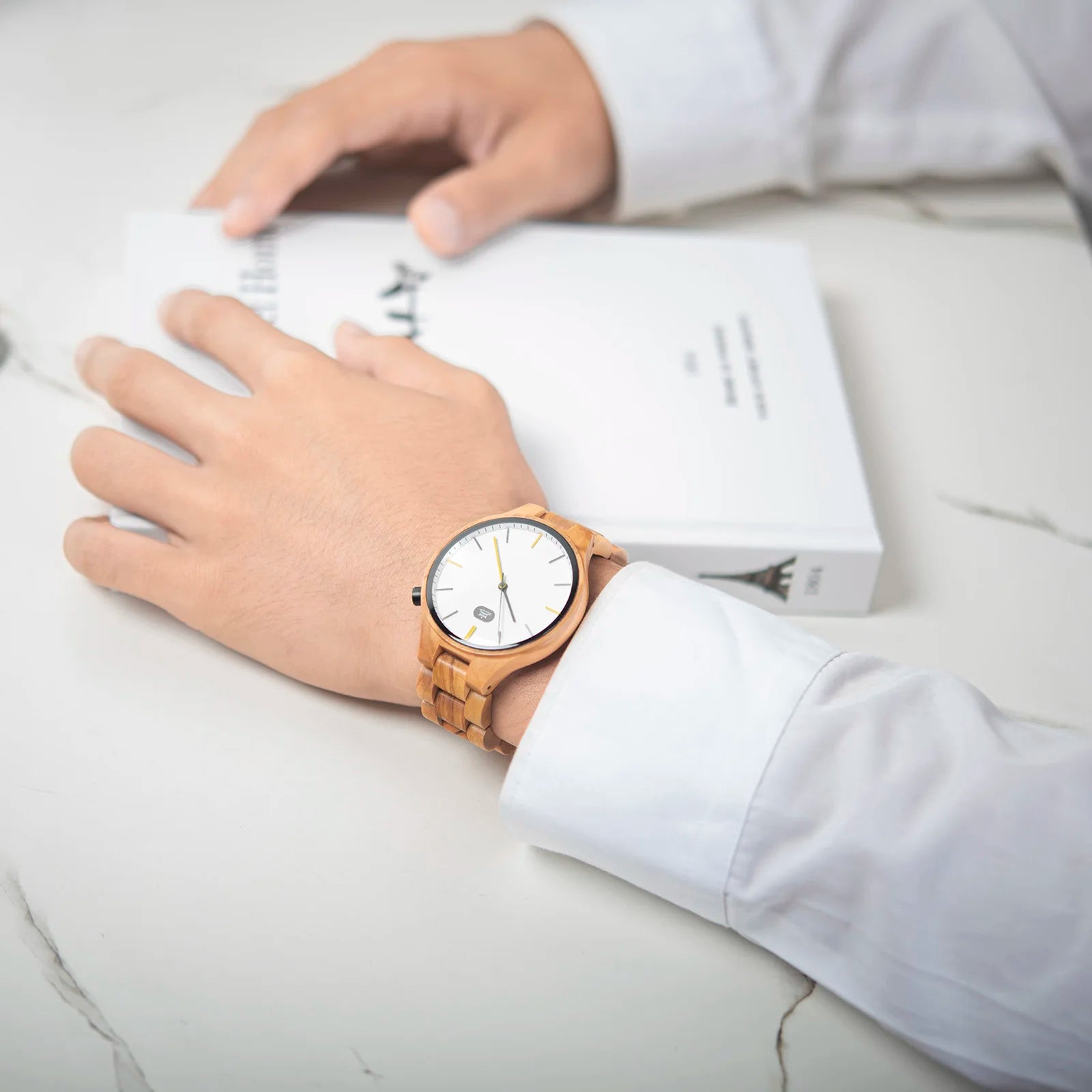  L'Heure du sud BOBOBIRD & KINGNOW Luxury Men's Quartz Real Wood Wristwatch High-End Man Wood Watch Custom Vintage Watch Gift for Women & Men