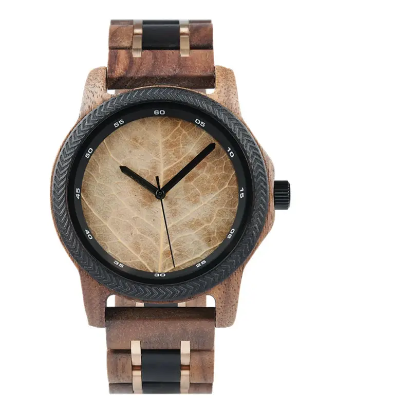 Tarnos - Montre en Bois marron Homme