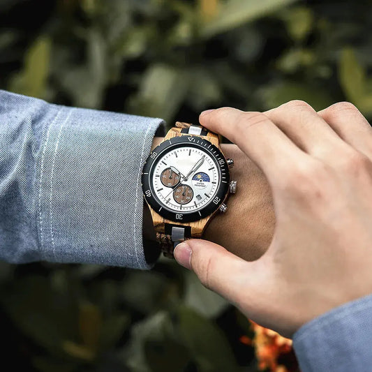 Montre Homme Bracelet Bois - Le Porge Océan boutique montre