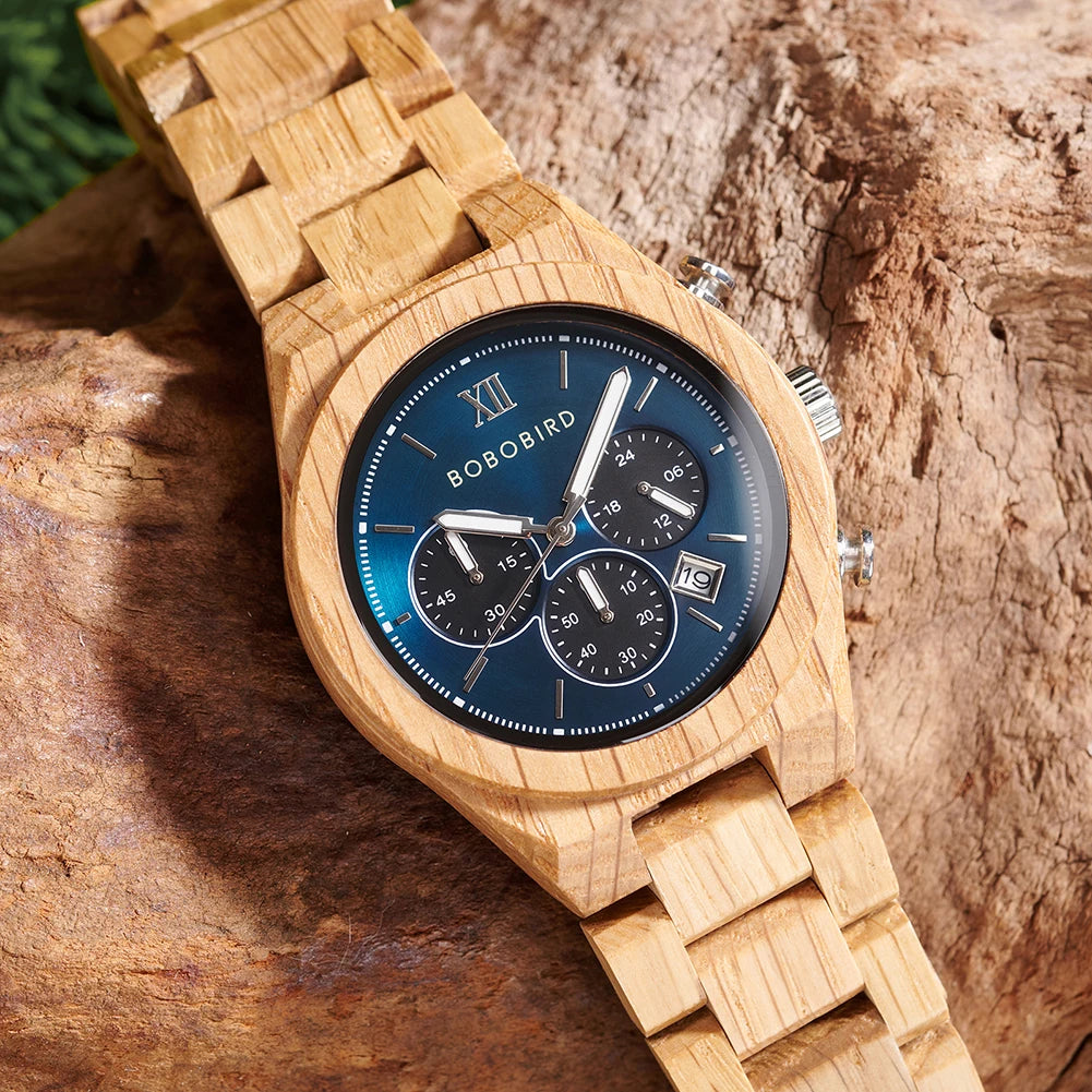 Montre en Bois Exotique - Mezos
