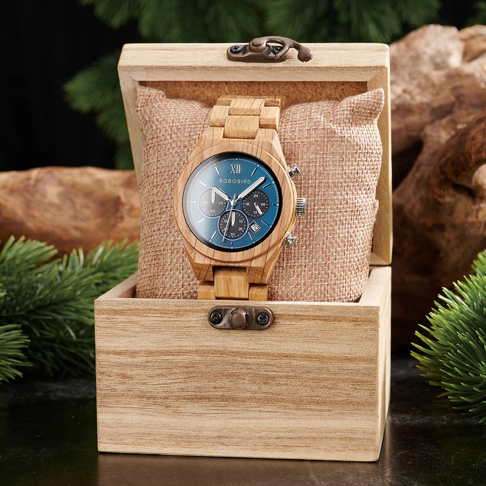 Montre en Bois Exotique - Mezos