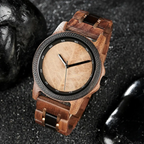 Tarnos - Montre en Bois marron Homme