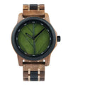  L'Heure du sud Montre pour Homme en Bois - Mont de Marsan