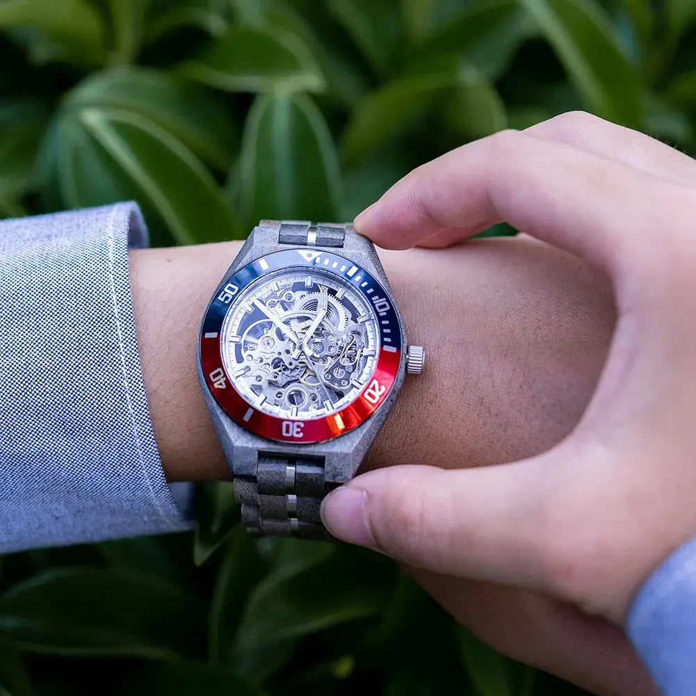 Montre Automatique Homme Bois - La Teste de Buch boutique montre