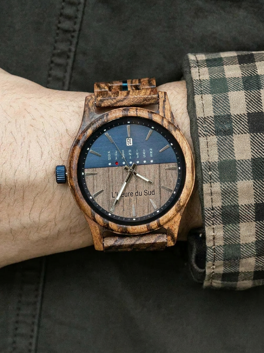 Montres en Bois Homme - Seignosse