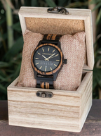 Montre en Bois Noir - Moliets-et-Maa