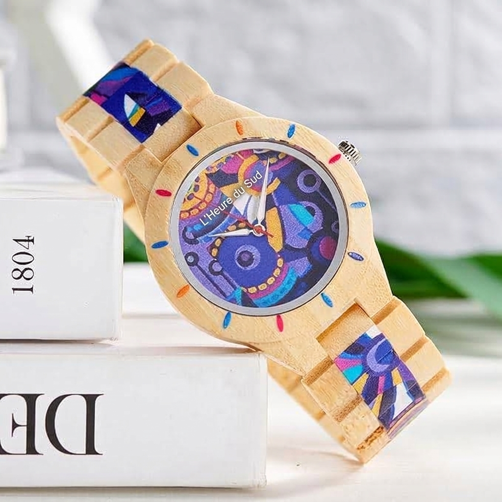 Montre en Bois pour Femme - Espelette