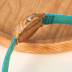 Montre en Bois et Cuir Femme - Capbreton