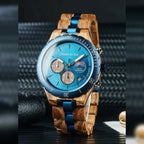 Montre Homme bois et acier - Andernos les Bains