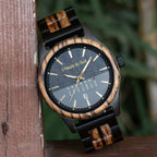 Montre en Bois Noir - Moliets-et-Maa